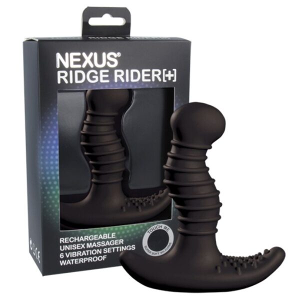 Nexus - Ridge Rider Plus Vibrator - Zwart - Afbeelding 2