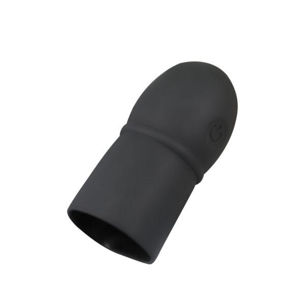 OTOUCH - Super Striker Verlengende Penis Sleeve Met Vibraties - Zwart - Afbeelding 4