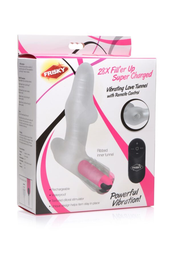 Love Tunnel - Vibrerende Toy Voor Koppels Met Afstandsbediening - Afbeelding 9