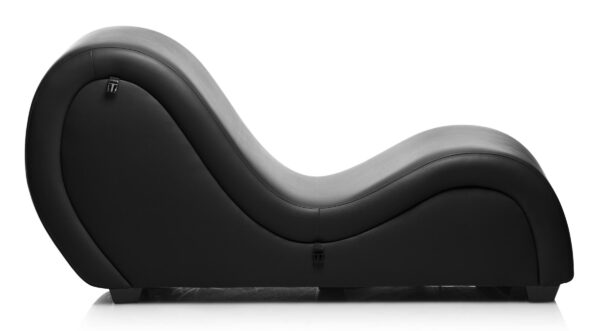 Kinky Seks Sofa Met Boeien en Positie Kussens - Zwart - Afbeelding 4