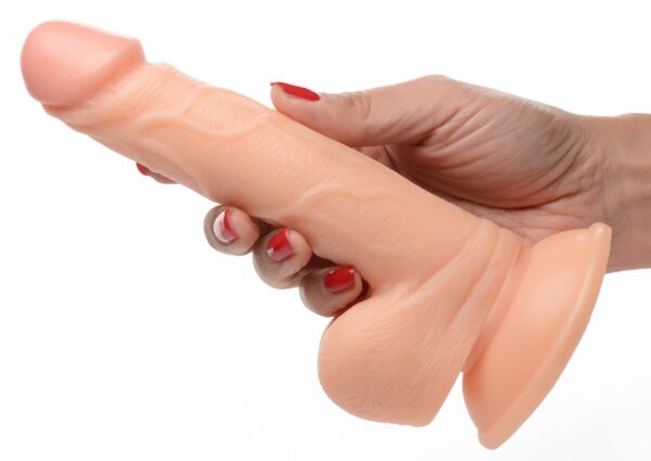 Poppin Dildo 16,5 cm - Beige - Afbeelding 4