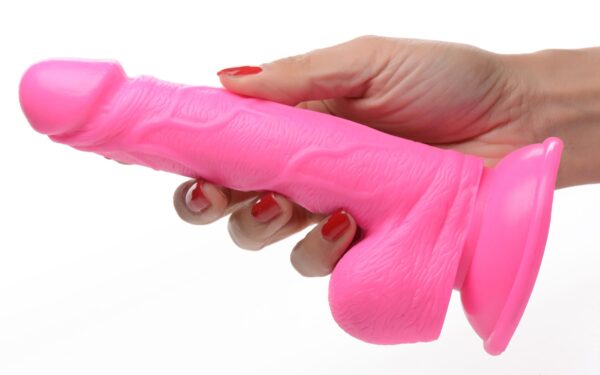 Poppin Dildo 16,5 cm - Roze - Afbeelding 4