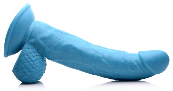 Poppin Dildo 19 cm - Blauw - Afbeelding 3