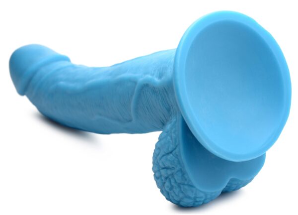 Poppin Dildo 19 cm - Blauw - Afbeelding 4