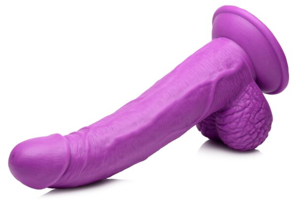 Poppin Dildo 19 cm - Paars - Afbeelding 2