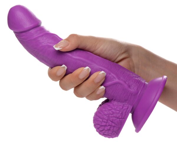 Poppin Dildo 19 cm - Paars - Afbeelding 5