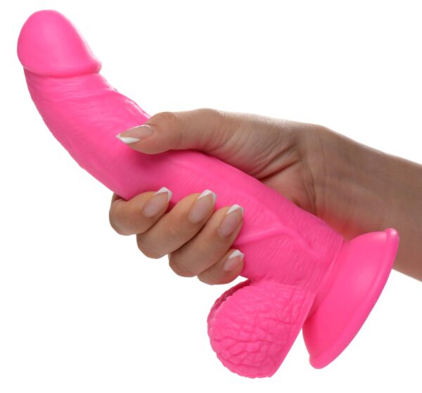 Poppin Dildo 19 cm - Roze - Afbeelding 5