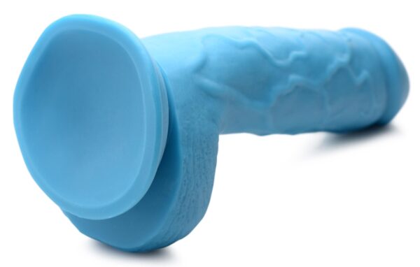 Poppin Dildo 20 cm - Blauw - Afbeelding 4
