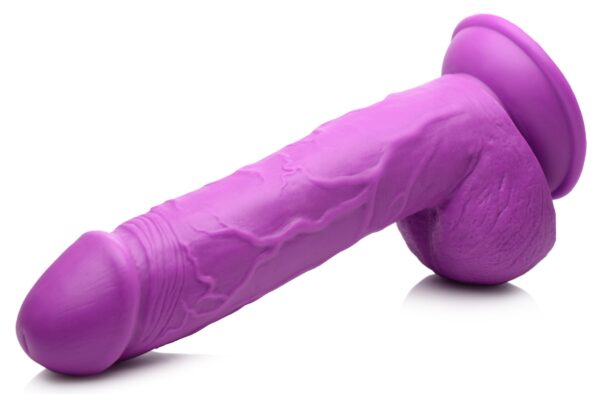 Poppin Dildo 20 cm - Paars - Afbeelding 2