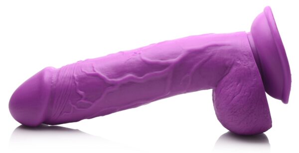 Poppin Dildo 20 cm - Paars - Afbeelding 3