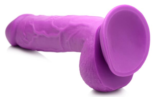 Poppin Dildo 20 cm - Paars - Afbeelding 4