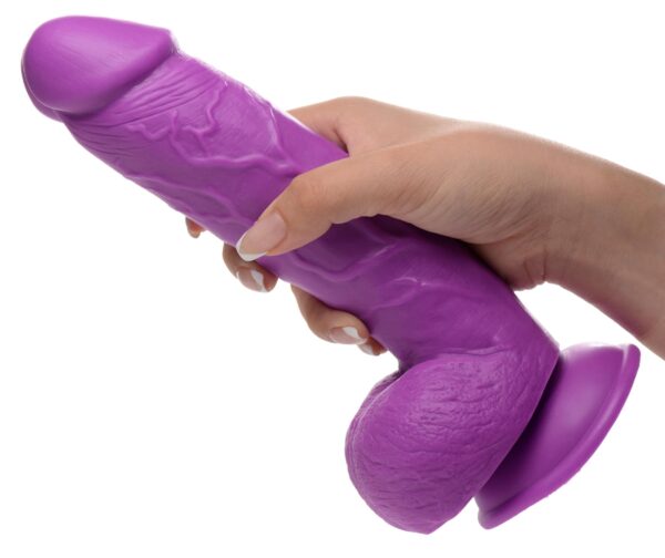 Poppin Dildo 20 cm - Paars - Afbeelding 5
