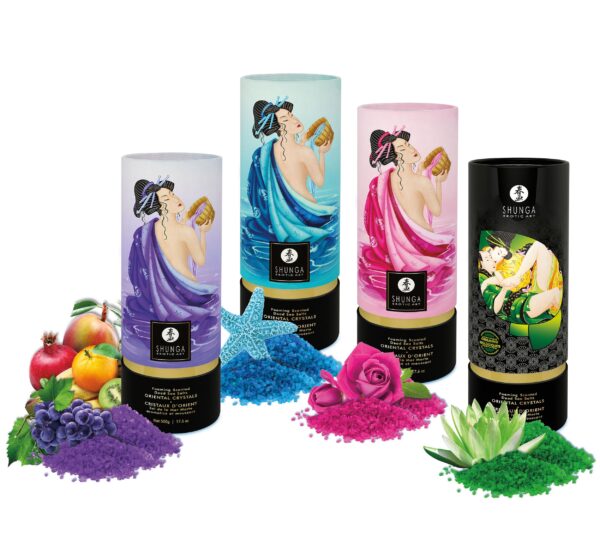Shunga - Oriental Crystals Bath Salts - Ocean Temptations - 500 gram - Afbeelding 3