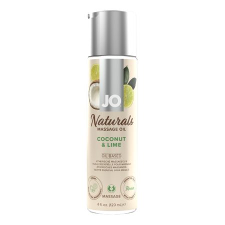 System JO - Naturals Massage Oil Coconut En Lime - 120 ml