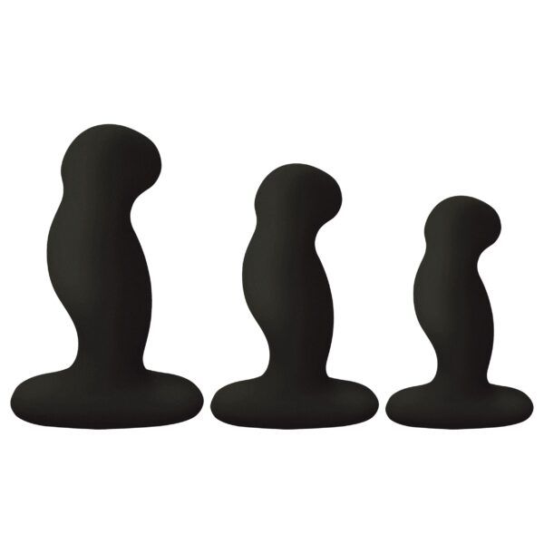 Nexus - G-Play Trio Plus Unisex Vibrator Pack - S/M/L - Zwart - Afbeelding 2