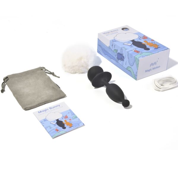 Magic Motion - Bunny Tail Vibrerende Anaal Plug App Controlled - Afbeelding 6