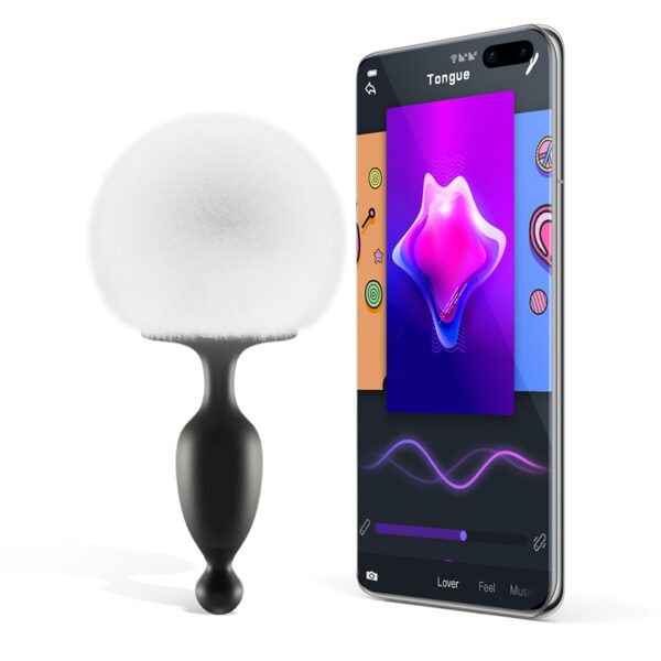 Magic Motion - Bunny Tail Vibrerende Anaal Plug App Controlled - Afbeelding 8