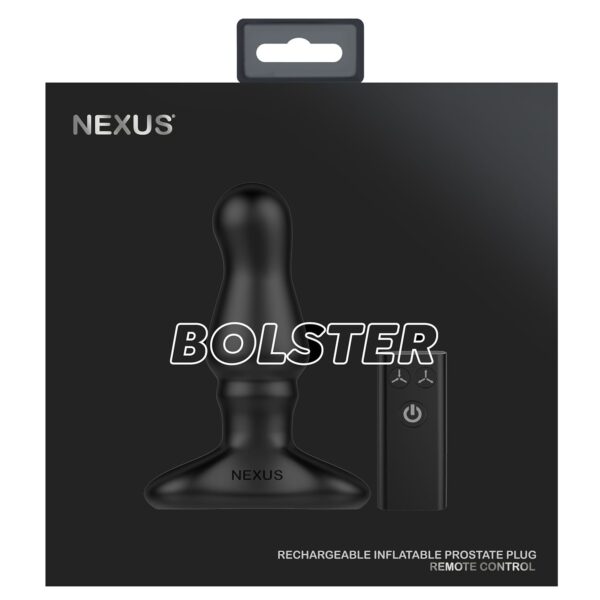 Nexus - Bolster Vibrerende en Opblaasbare Prostaat Plug - diameter 46 mm - Afbeelding 4