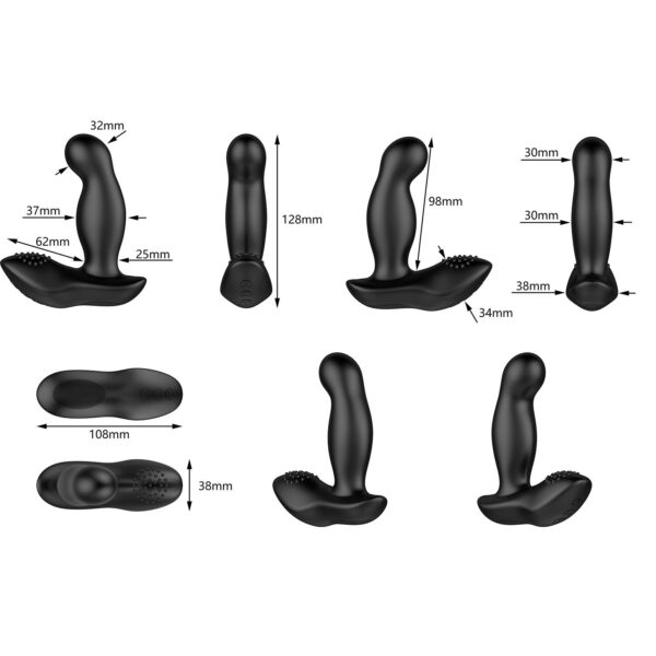 Nexus - Boost Vibrerende en Opblaasbare Prostaat Vibrator - diameter 46 mm - Afbeelding 5
