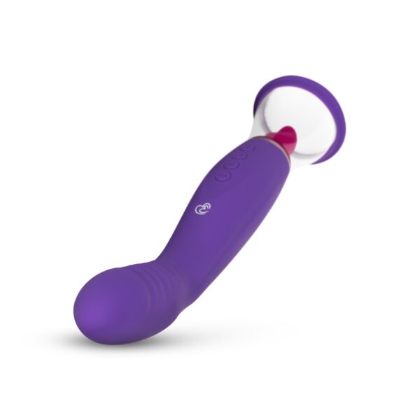 Pleasure Pump Met G-Spot Vibrator - Paars - Afbeelding 6
