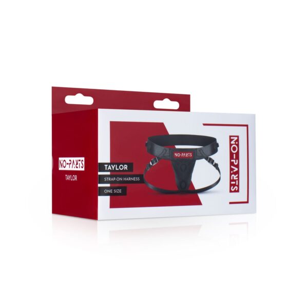 No-Parts - Taylor Adjustable Strap On Harnas Met Dubbele O-Ring - Afbeelding 5