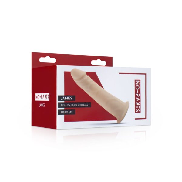No-Parts - James Realistische Holle Dildo 15 cm - Afbeelding 8