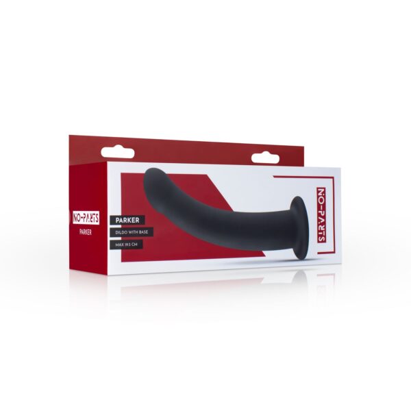 No-Parts - Parker Dildo 19.5 cm - Zwart - Afbeelding 8