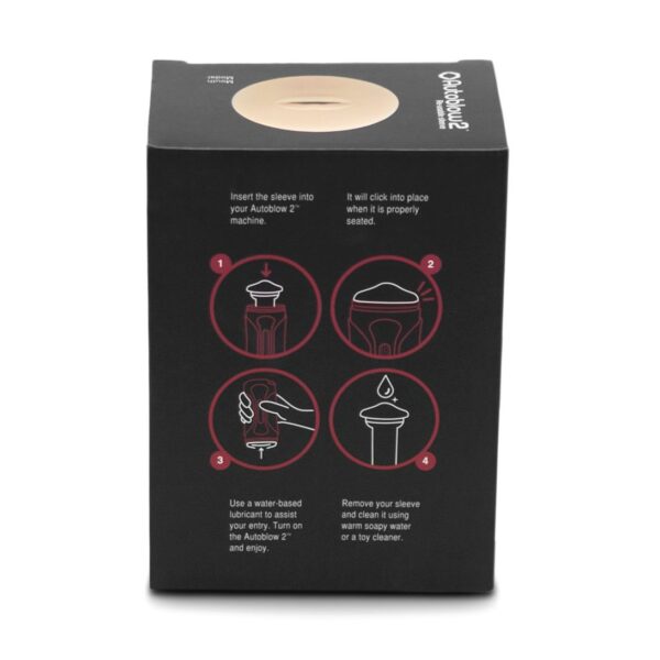 Autoblow 2+XT Masturbator Sleeve B - Mond - Afbeelding 3