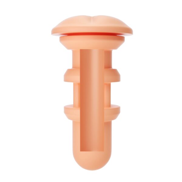 Autoblow - A.I. Siliconen Anus Sleeve - Beige - Afbeelding 2