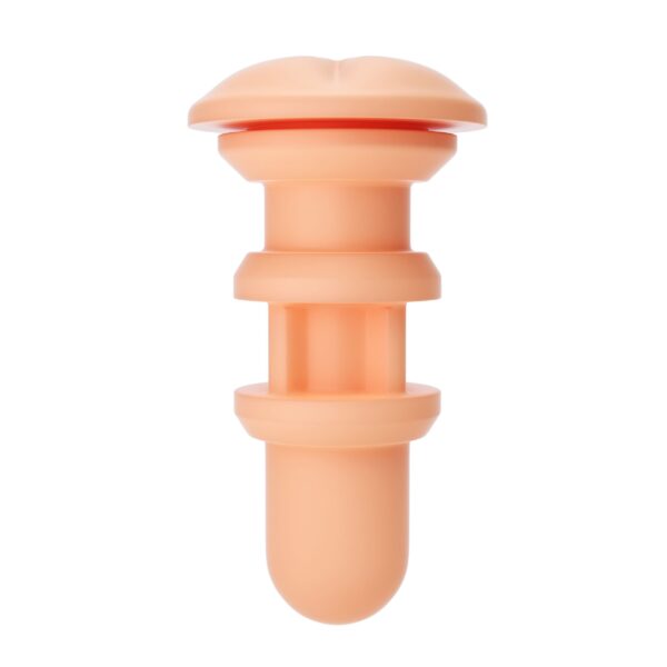 Autoblow - A.I. Siliconen Anus Sleeve - Beige - Afbeelding 3