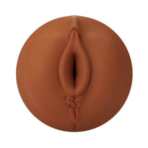 Autoblow - A.I. Siliconen Vagina Sleeve - Bruin - Afbeelding 2