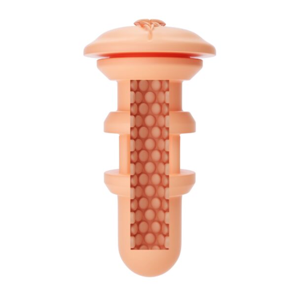 Autoblow - A.I. Siliconen Vagina Sleeve - Beige - Afbeelding 4