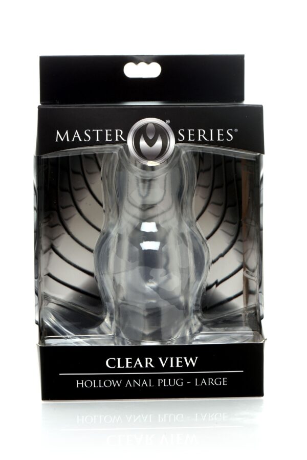 Clear View Holle Anaalplug - Large - Afbeelding 4