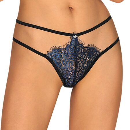 Yassmyne Sexy Kanten String - Blauw