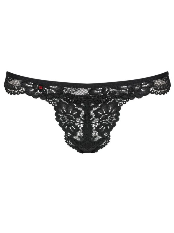 Miamor Kanten String - Zwart - Afbeelding 6