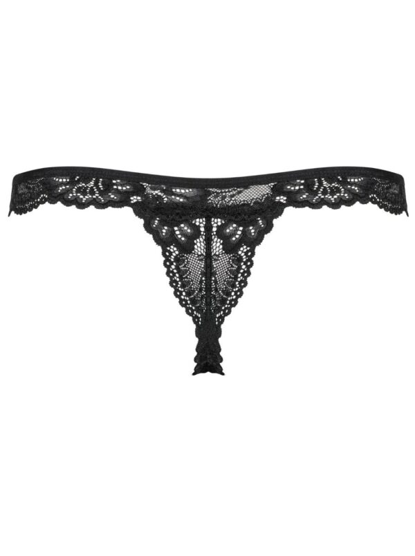 Miamor Kanten String - Zwart - Afbeelding 7