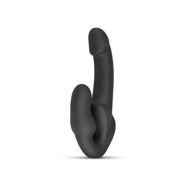 No-Parts - Morgan Strapless Strapon Dildo 22 cm - Zwart - Afbeelding 5