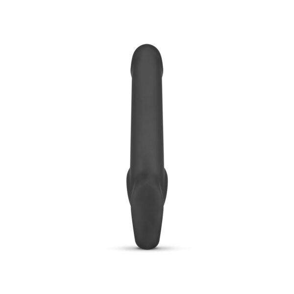 No-Parts - Morgan Strapless Strapon Dildo 22 cm - Zwart - Afbeelding 6
