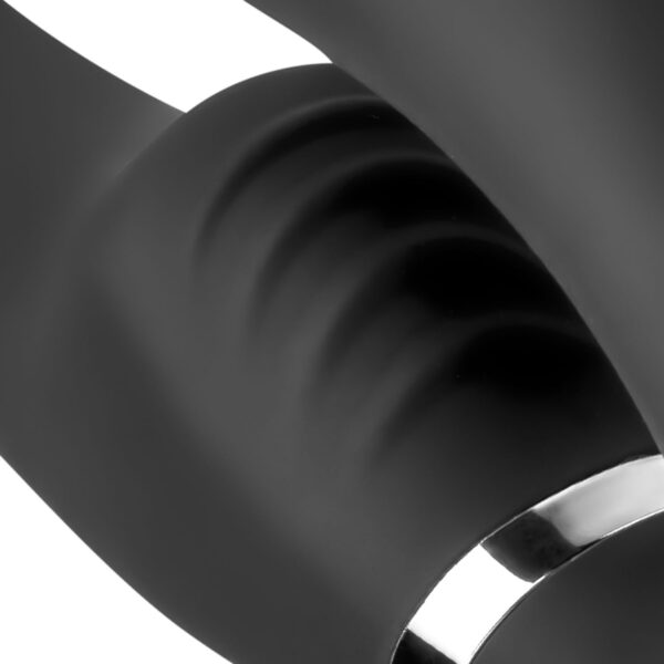 No-Parts - Avery Strapless Strapon Vibrerende Dildo 22 cm - Zwart - Afbeelding 6