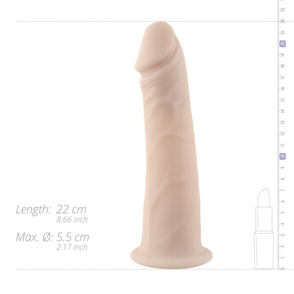 No-Parts - Cameron Realistische Holle Dildo 22 cm - Afbeelding 4