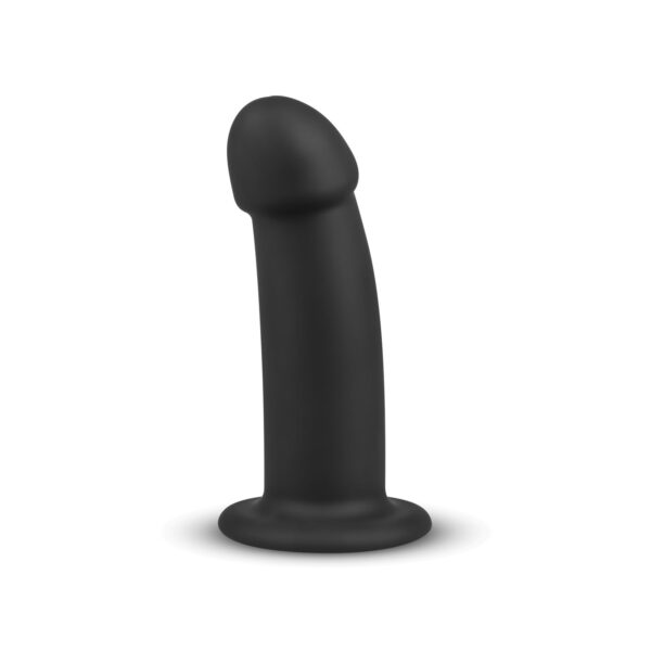 No-Parts - Charlie Dildo 14.5 cm - Zwart - Afbeelding 4