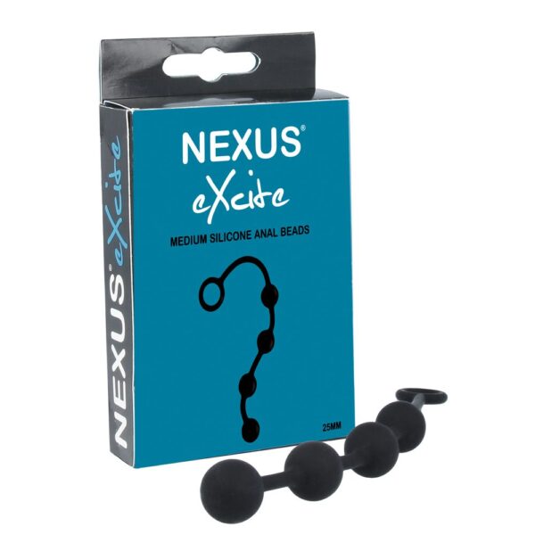 Nexus - Excite Siliconen Anaal kralen - Medium - Afbeelding 3