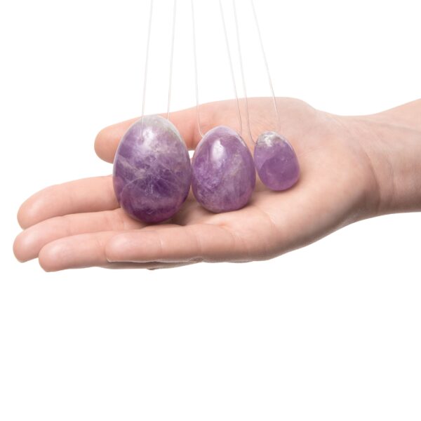 Yoni Ei - Größe M-Amethyst - Afbeelding 6