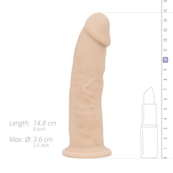 Real Fantasy Deluxe - Harris Realistische Dildo - 15 cm - Afbeelding 10