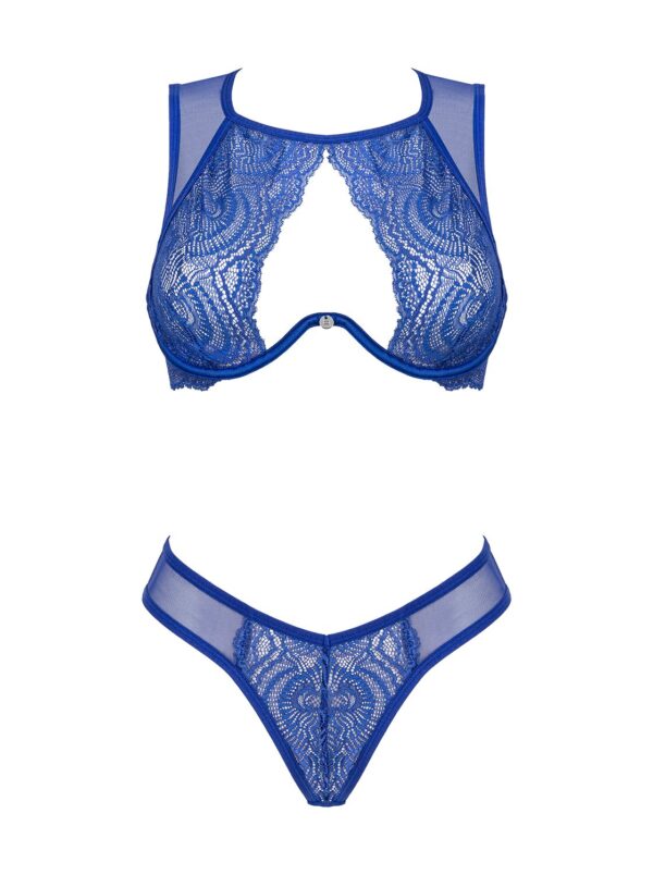 Giselia Kanten BH Set - Blauw - Afbeelding 3