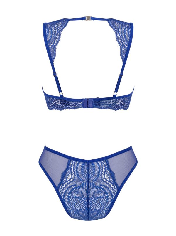 Giselia Kanten BH Set - Blauw - Afbeelding 4
