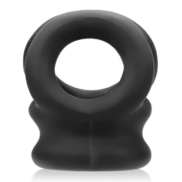 Oxballs - Tri-Squeeze Cockring en Ballstretcher - Zwart - Afbeelding 2