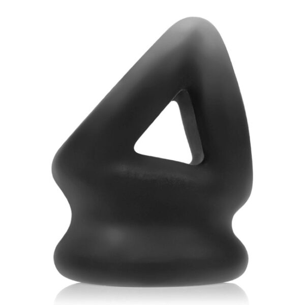 Oxballs - Tri-Squeeze Cockring en Ballstretcher - Zwart - Afbeelding 3