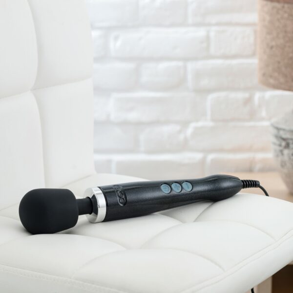 Doxy Die Cast Wand Vibrator - Zwart - Afbeelding 2