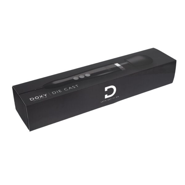 Doxy Die Cast Wand Vibrator - Zwart - Afbeelding 5